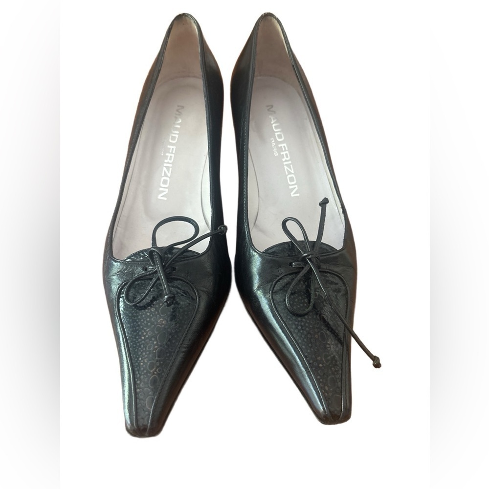 MAUD FRIZON Vintage Black Heels Elegant Design